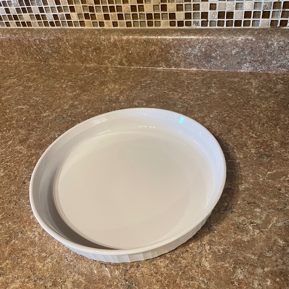 Corningware Kitchen Vintage Corningware French White F3b Round